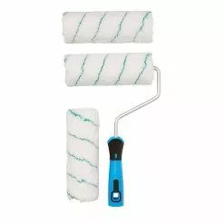 Castorama Ensemble Rouleau + 2 Manchons Finition Parfaite Diall 180 Mm