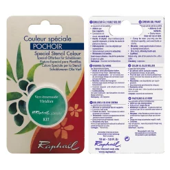 Castorama Godet D'huile Solide Spéciale Pochoir Vert émeraude