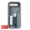 Castorama Lot Mini Rouleau Laqueur + 1 Manchon Laqueur + Bac De Peinture GoodHome 100mm