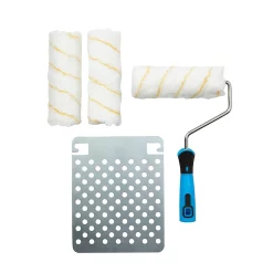 Castorama Lot Rouleau + 2 Manchons 180 Mm + Grille Métal Diall