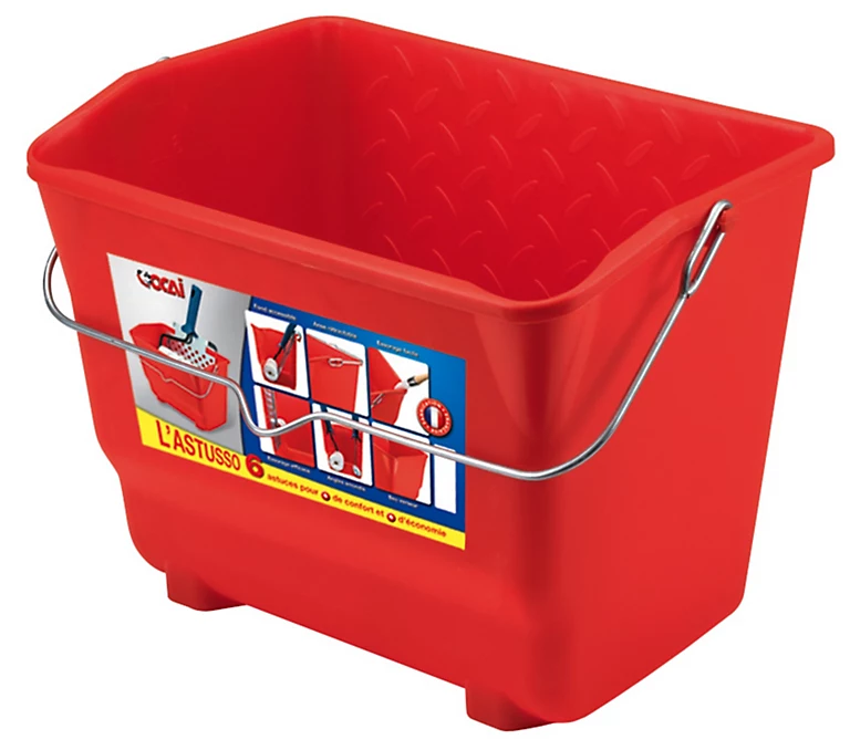 Castorama Lot Seau Astusso 7L +3 éco'recharges 1 Castorama Lot Seau Astusso 7L +3 éco'recharges